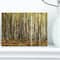 Designart - Green Fall Forest with Thick Trees - Forest Canvas Art Print